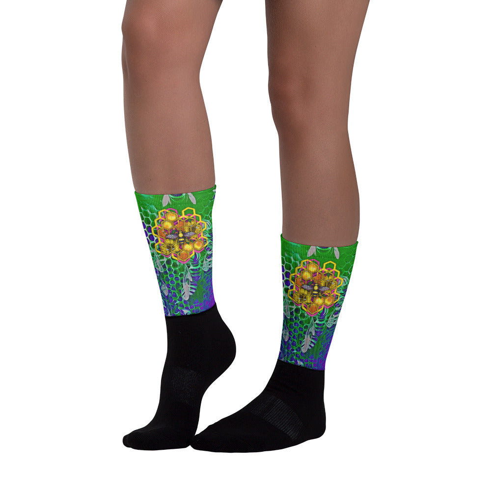 BEEHIVE (Electric Forest Exclusive Socks)