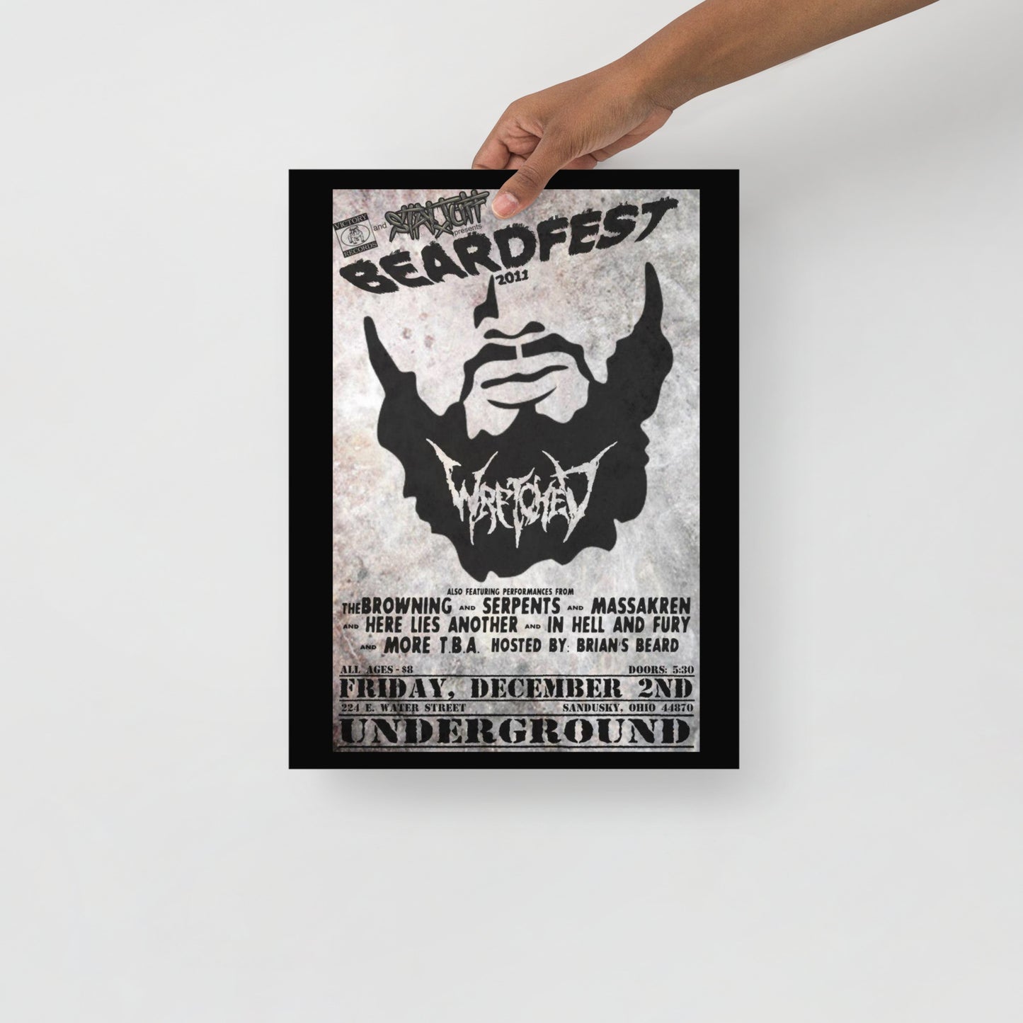 WRETCHED & THE BROWNING (Event Poster)