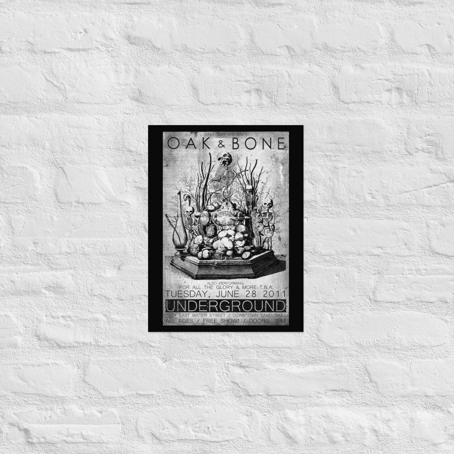 OAK & BONE (Event Poster)