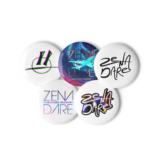ZENADARE (Set of Pin Buttons)