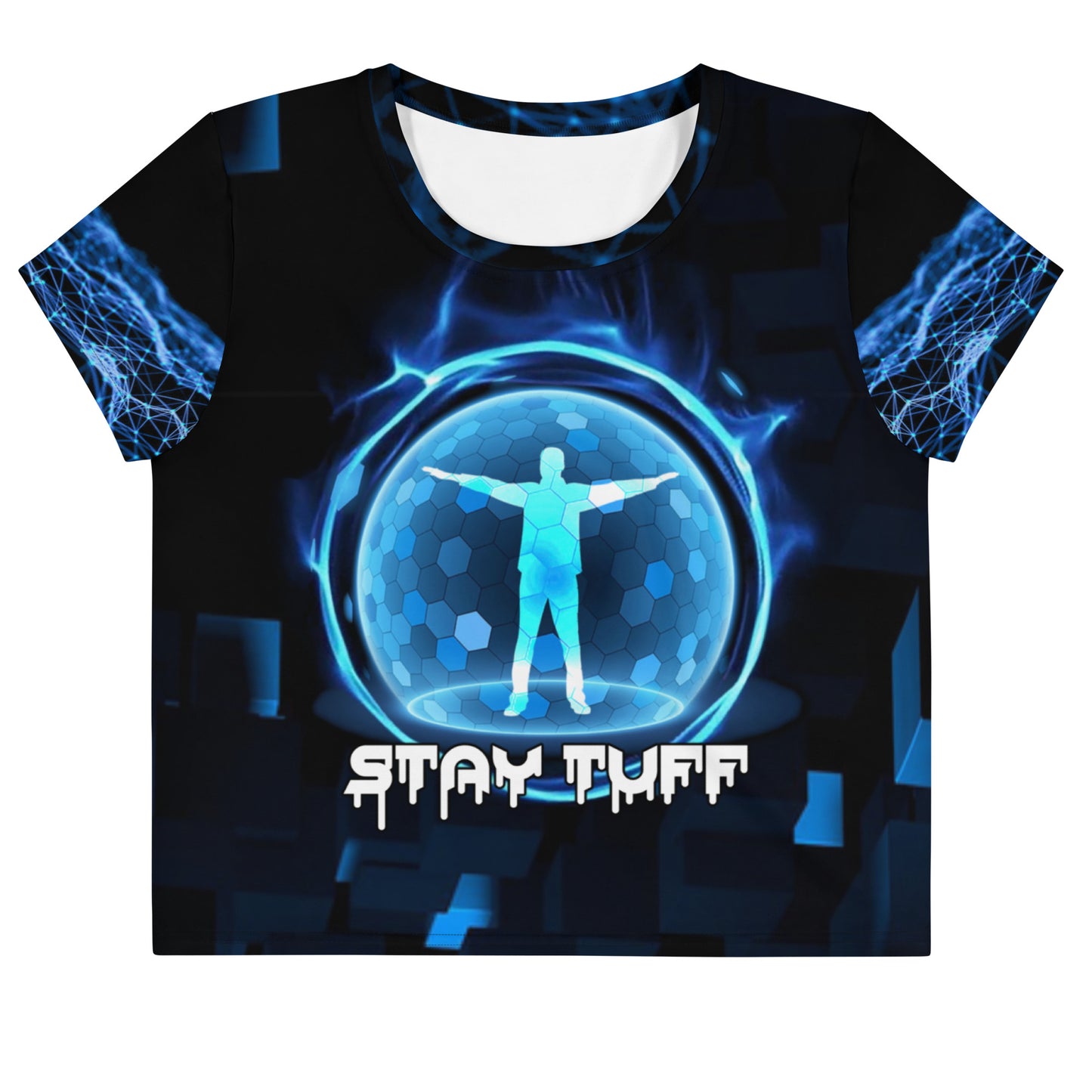 BOUNDARIES (All-Over Print Crop Tee)