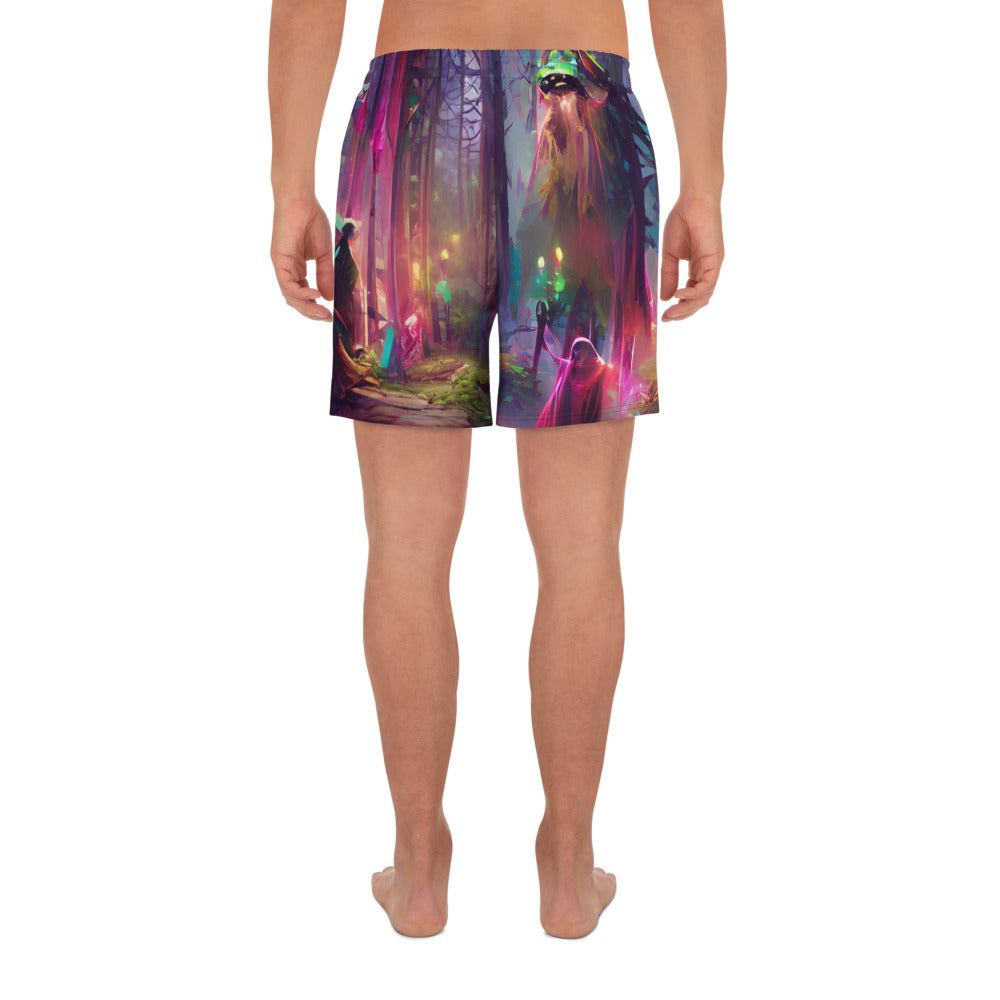 ELECTRIC VIBRATIONS (Men's Athletic Long Shorts)