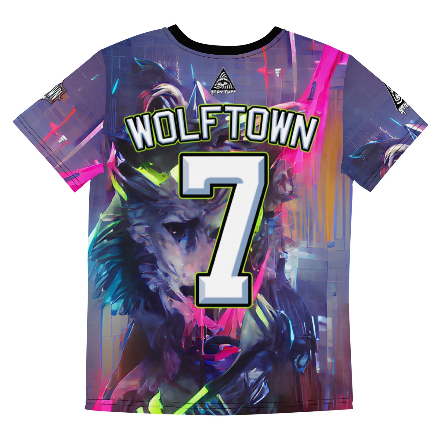 WOLFTOWN 'ANXIETY' (Youth All Over Print T-Shirt)