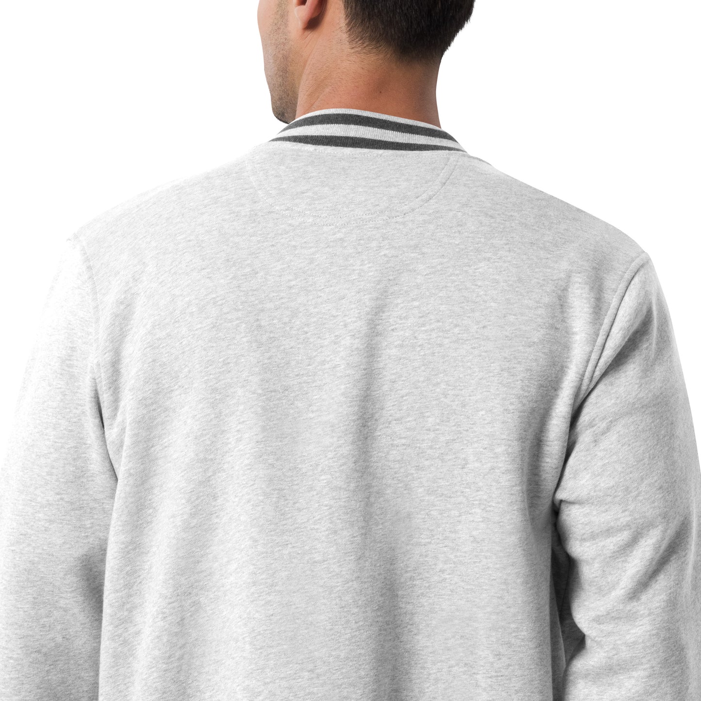 FRAGILE CIRCLES (Embroidered Champion Bomber Jacket)