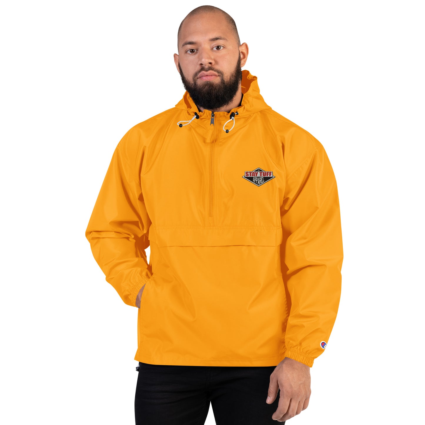 THE NEW STYLE (Embroidered Champion Packable Jacket)