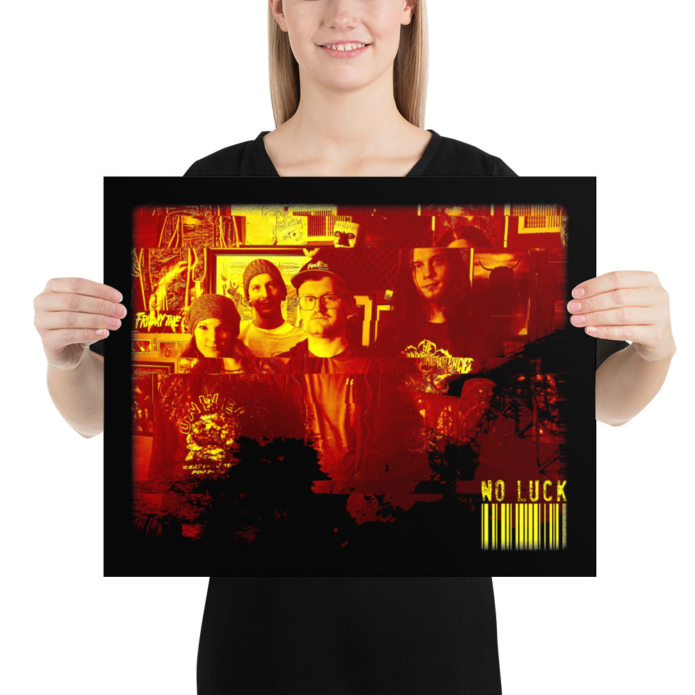 NO LUCK 'GLITCH' (Poster)