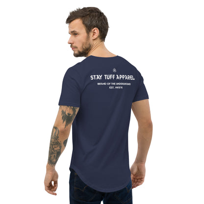 WAITING ROM (Men's Curved Hem T-Shirt)