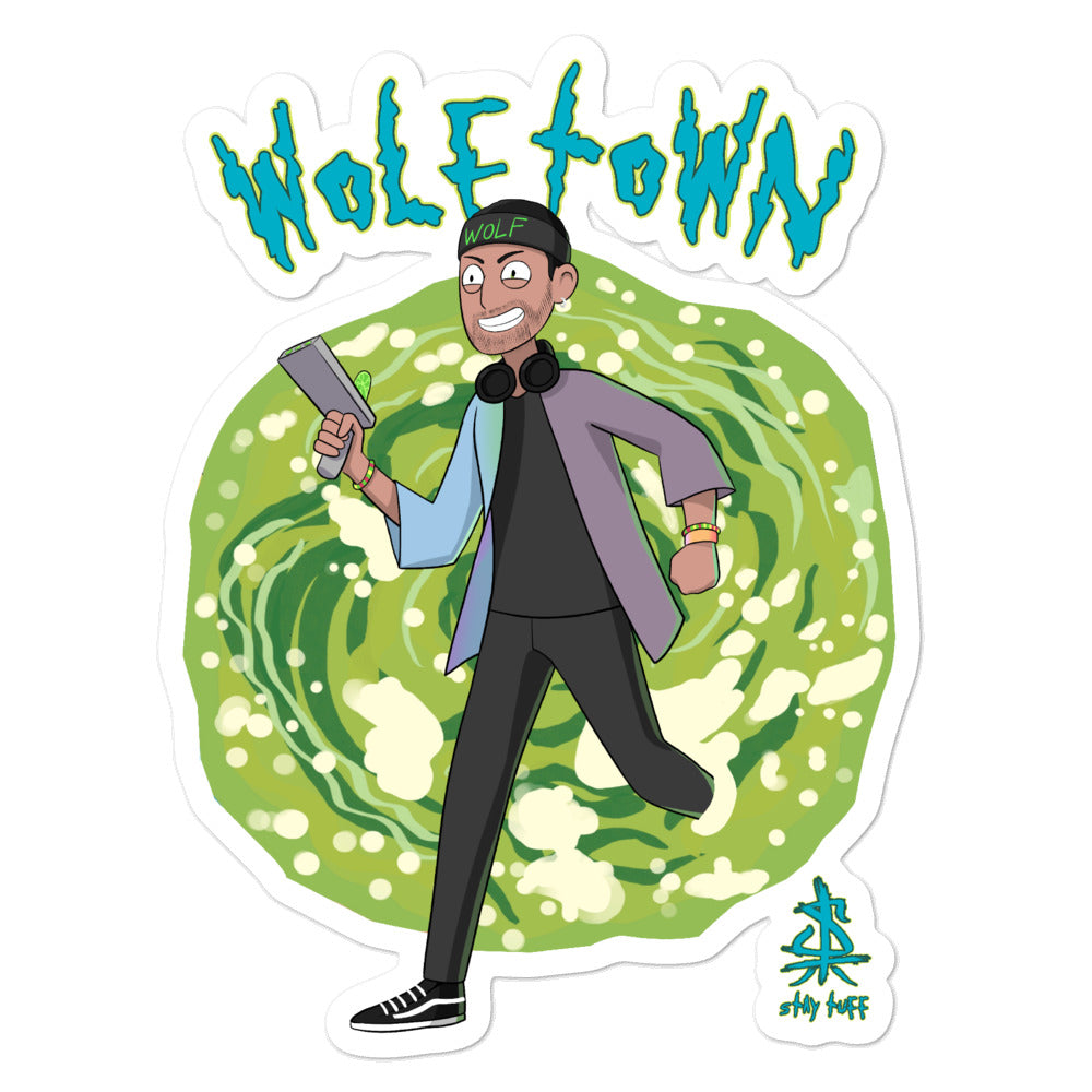 WOLFTOWN 'PORTAL' (Sticker)