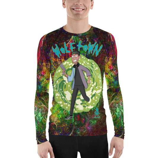 WOLFTOWN 'PORTAL' (Men's All-Over Print Rash Guard)