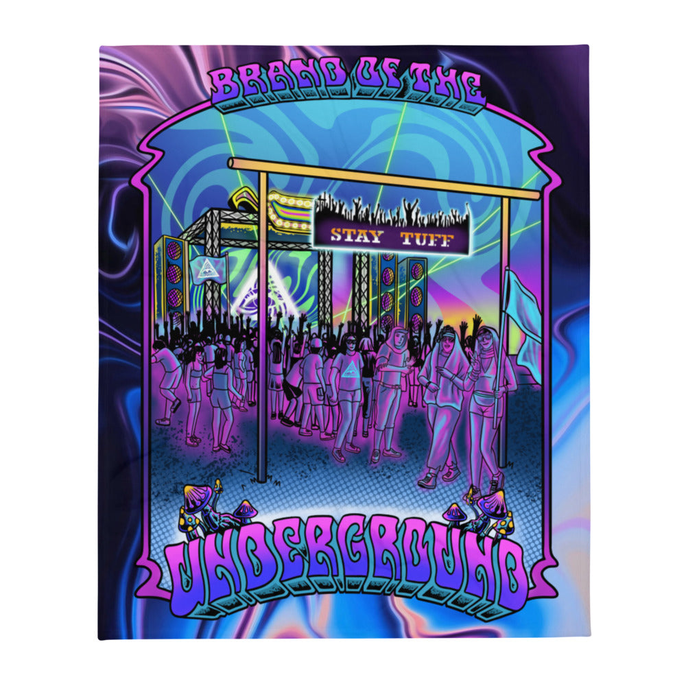 HOME OF THE LEGENDS (Throw Blanket)