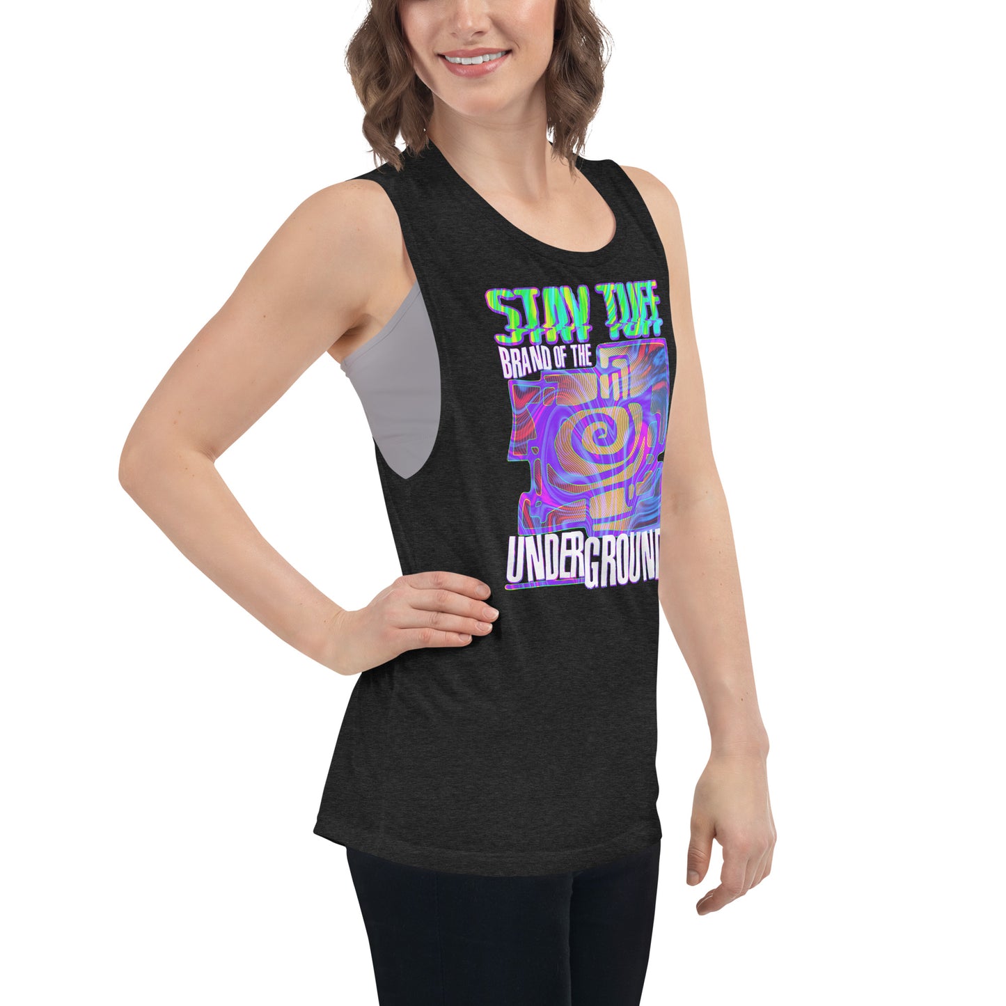 OUT OF SIGHT (Ladies’ Muscle Tank)