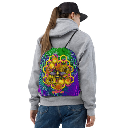 BEEHIVE (Electric Forest Exclusive Drawstring Bag)
