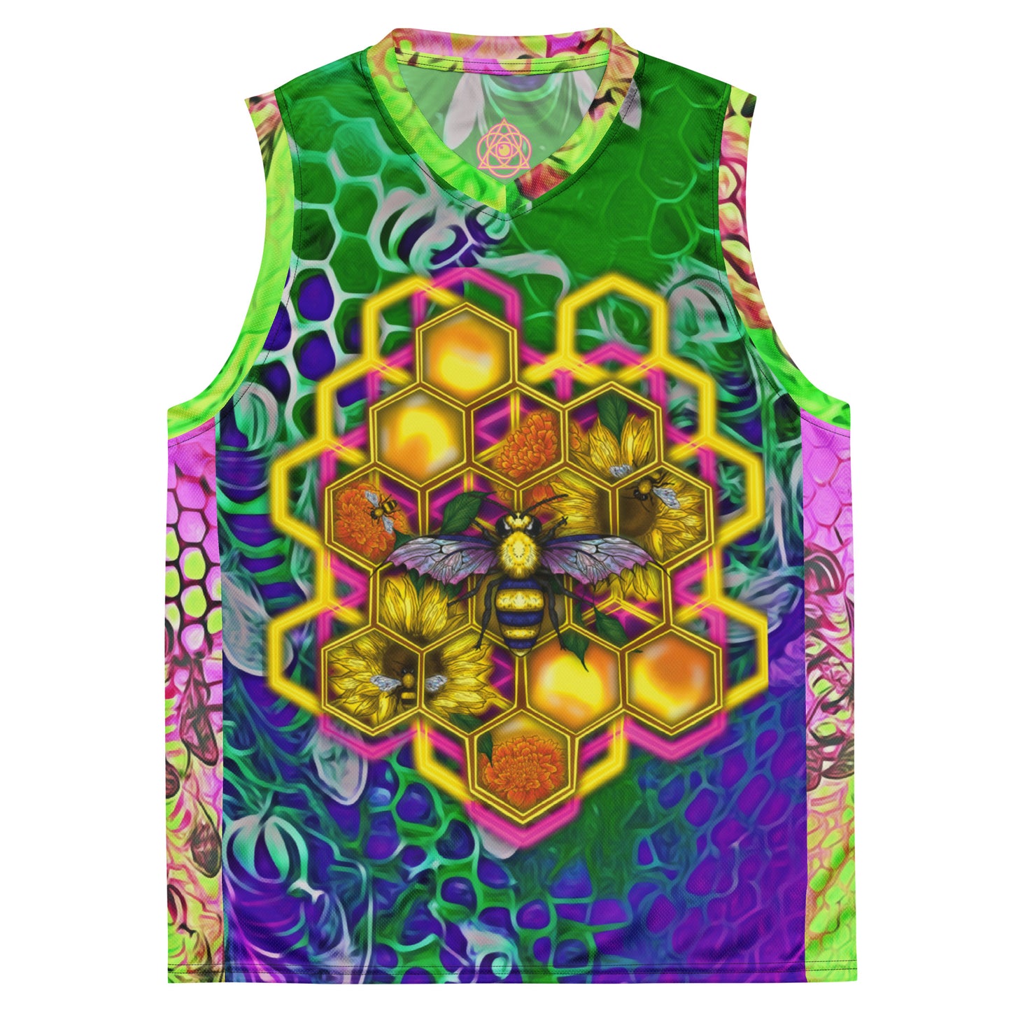BEEHIVE (Electric Forest Exclusive Unisex Basketball Jersey)