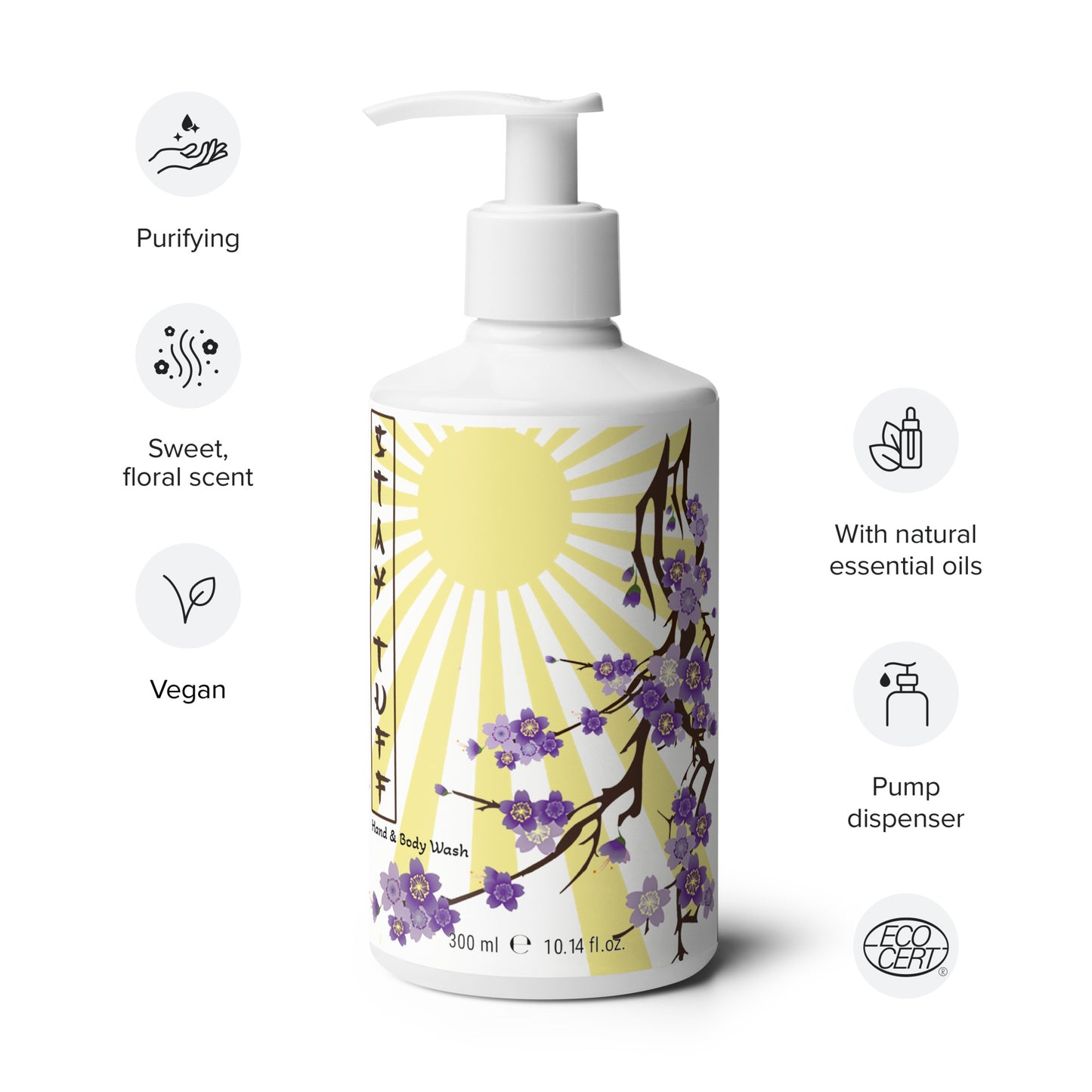 THE RISING SUN (Floral Hand & Body Wash)