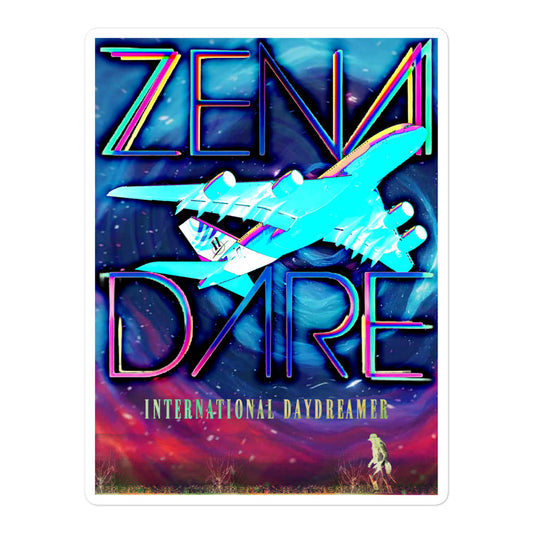 ZENADARE 'INTERNATIONAL DAYDREAMER' (Sticker)