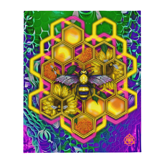 BEEHIVE (Electric Forest Exclusive Throw Blanket)