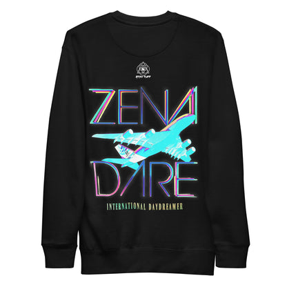 ZENADARE 'INTERNATIONAL DAYDREAMER' (Unisex Premium Sweatshirt)