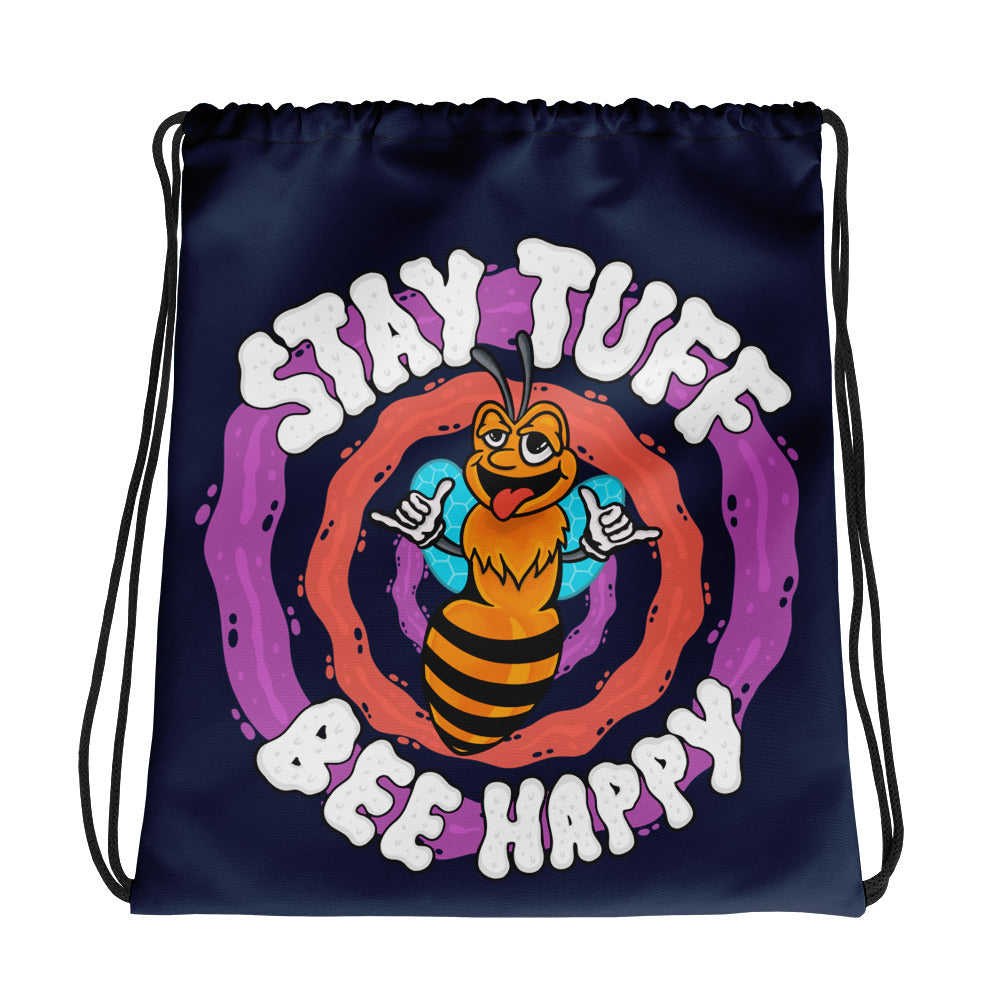 BEE HAPPY (Drawstring Bag)