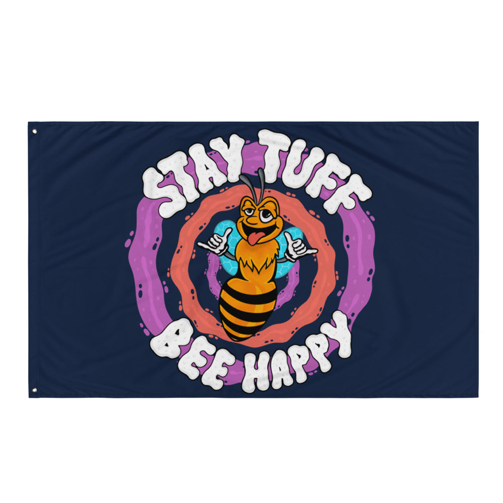 BEE HAPPY (Flag)