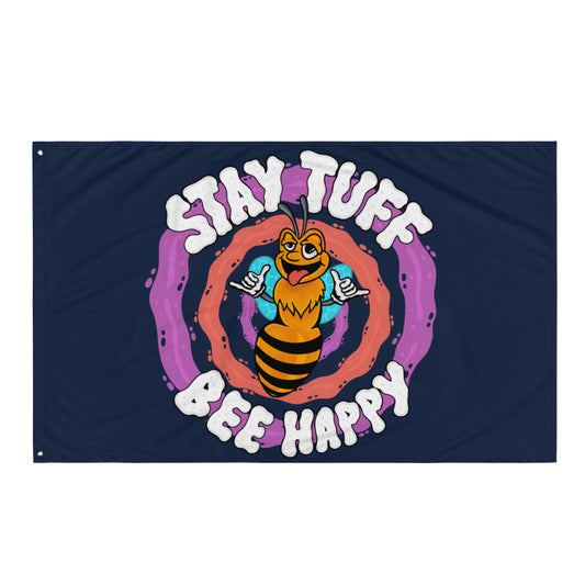 BEE HAPPY (Flag)