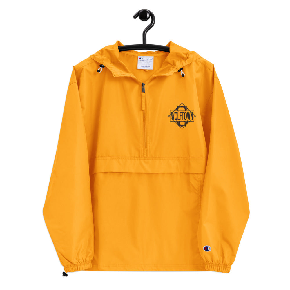 WOLFTOWN (Embroidered Champion Packable Jacket)