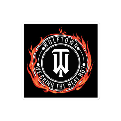 WOLFTOWN 'THE HEAT' (Sticker)