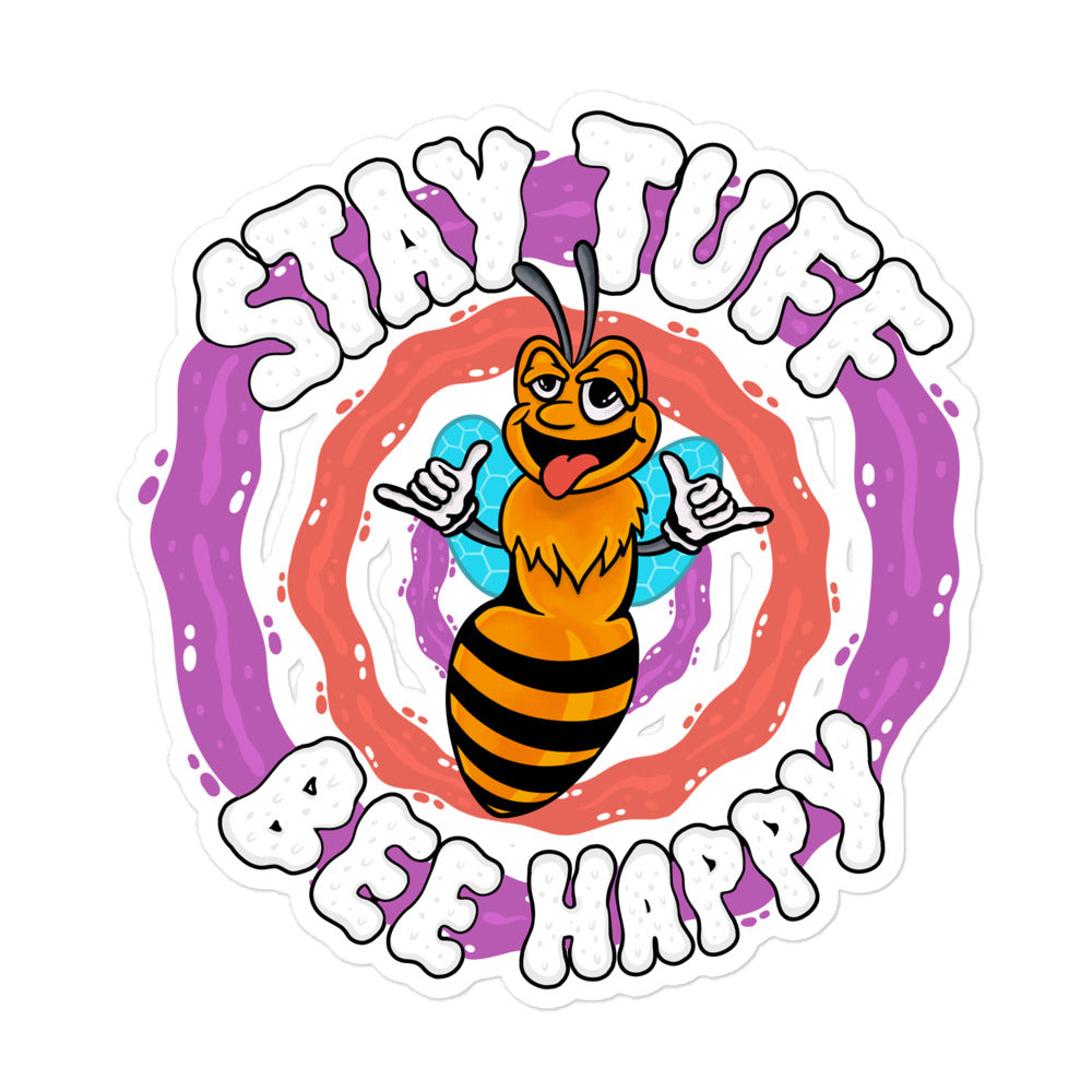 BEE HAPPY (Sticker)