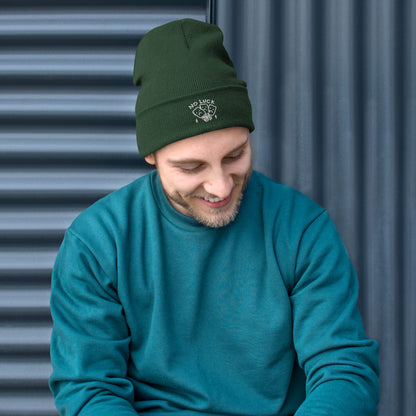 NO LUCK (Embroidered Beanie)