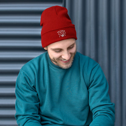 NO LUCK (Embroidered Beanie)