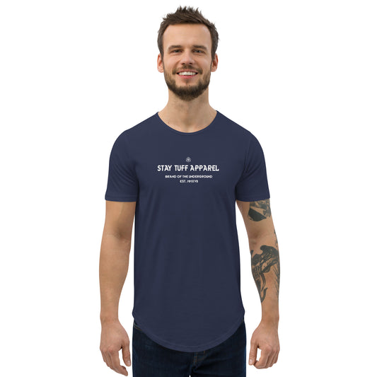 WAITING ROM (Men's Curved Hem T-Shirt)