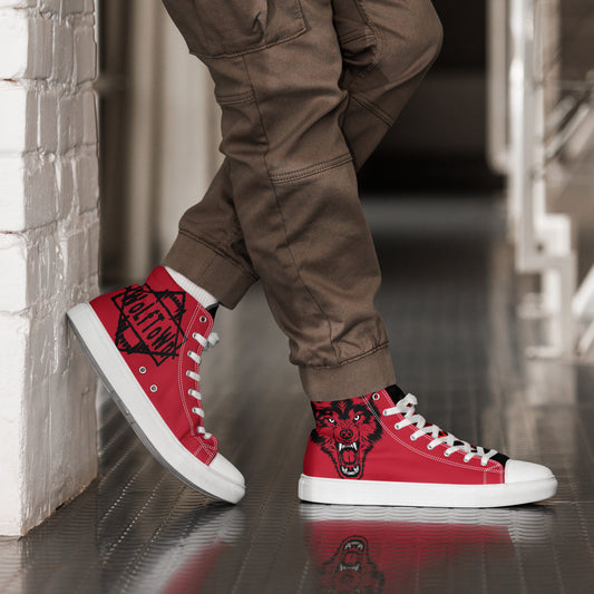 WOLFTOWN 'WOLFPAC' (Men’s High Top Canvas Shoes)