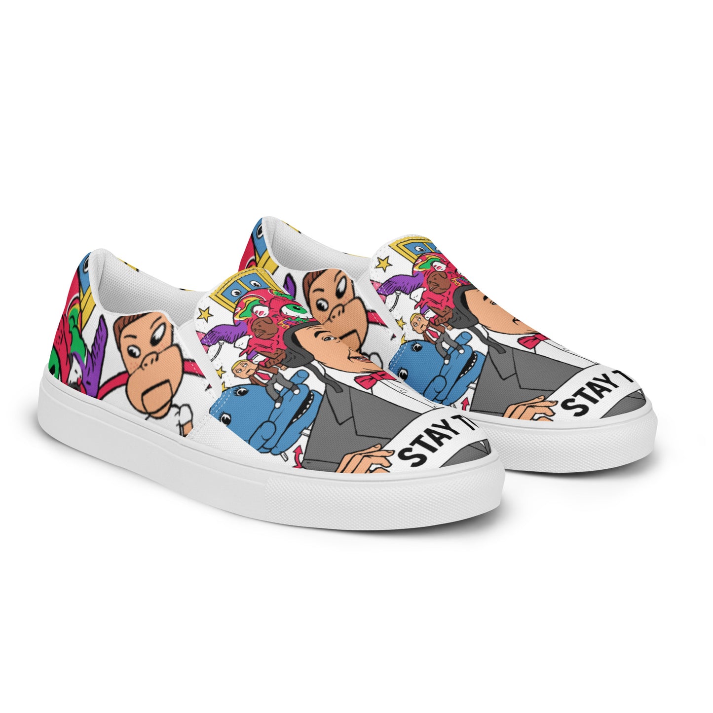 PLAYHOUSE (Men’s Slip-On Canvas Shoes)