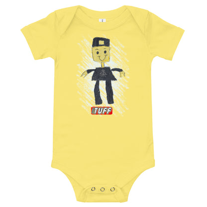 SKYLINE: DOODLE DAD (Baby One Piece T-Shirt)