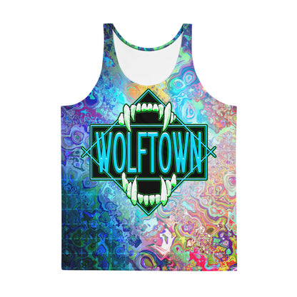 WOLFTOWN 'SWITCH IT' (Unisex All-Over Print Tank Top)