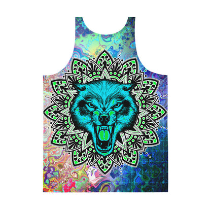 WOLFTOWN 'SWITCH IT' (Unisex All-Over Print Tank Top)