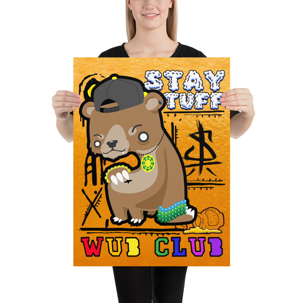 WUB CLUB 'BEARHUGS' (Poster)