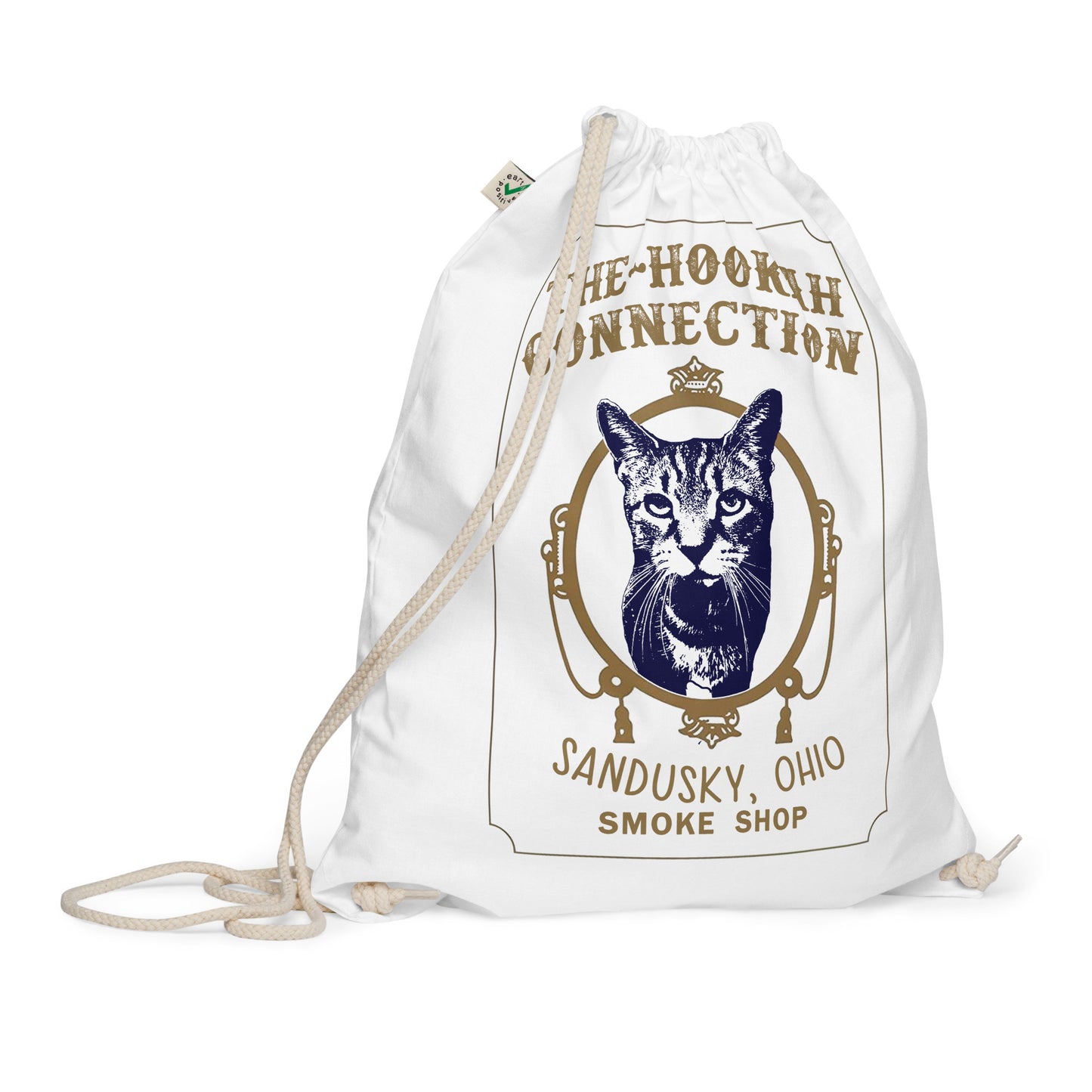 THE HOOKAH CONNECTION 'THE CHRONIC' (Organic Cotton Drawstring Bag)