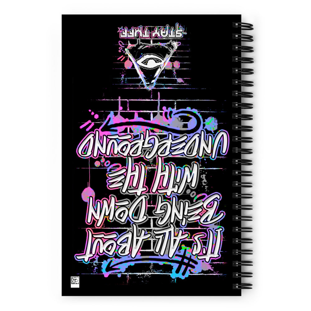 EMBRACE (Double Sided Spiral Notebook)
