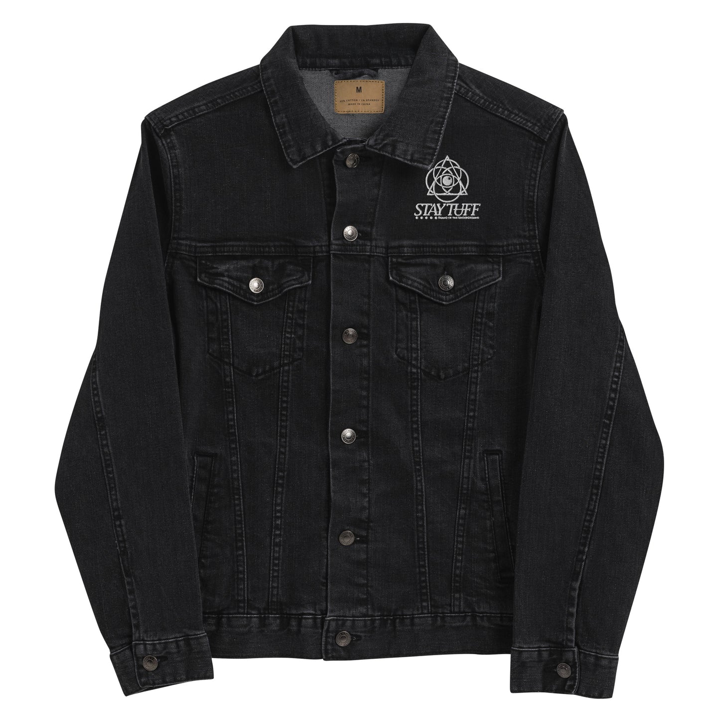 FRAGILE CIRCLES (Unisex Denim Jacket)