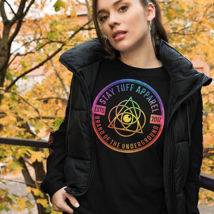 VIBRANT CIRCLES (Unisex Long Sleeve Tee)