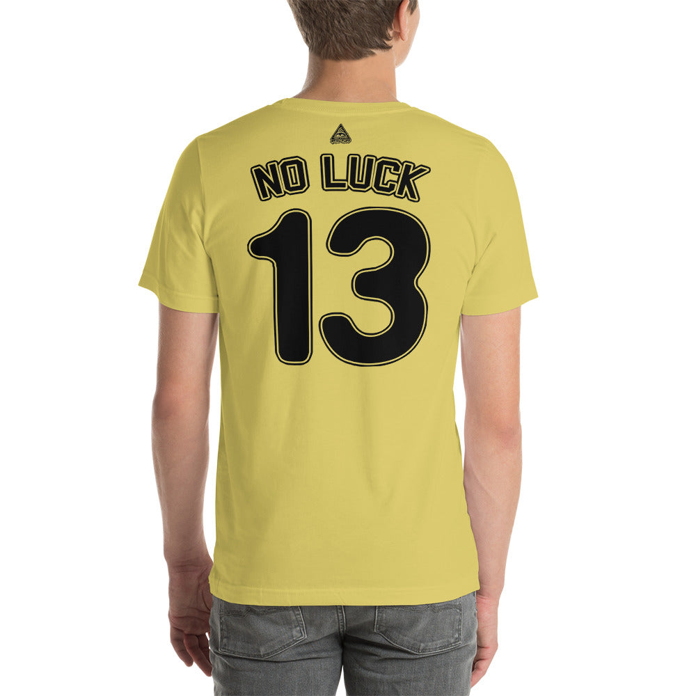 NO LUCK 'FREE FALL' (Jersey Style Premium T-Shirt)