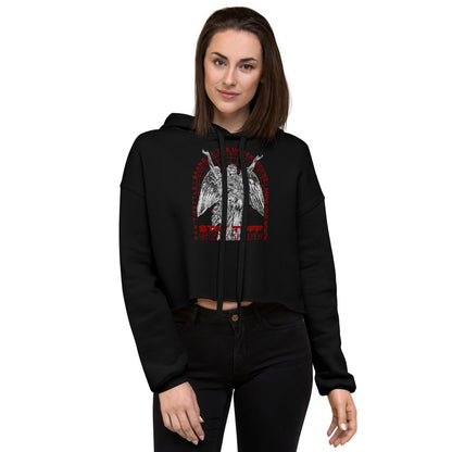 DEAD MAN TALKING (Crop Hoodie)