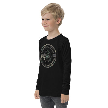 CAMOUFLAGE CIRCLES (Youth Long Sleeve Tee)