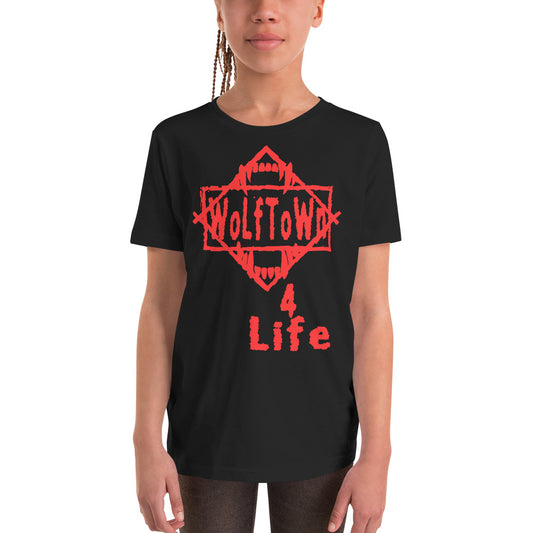 WOLFTOWN '4 LIFE' (Youth T-Shirt)